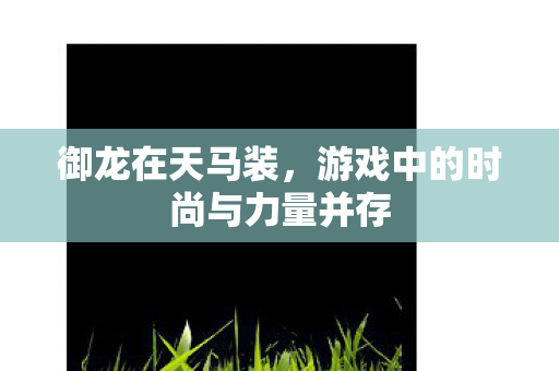 御龙在天马装，游戏中的时尚与力量并存