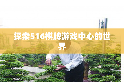 探索516棋牌游戏中心的世界