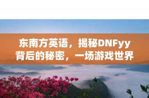 东南方英语，揭秘DNFyy背后的秘密，一场游戏世界的奇幻之旅