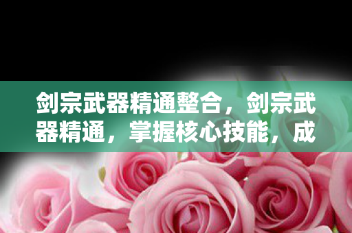 剑宗武器精通整合，剑宗武器精通，掌握核心技能，成为剑术大师