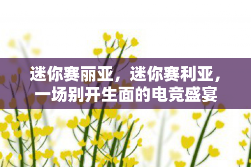 迷你赛丽亚，迷你赛利亚，一场别开生面的电竞盛宴