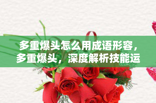 多重爆头怎么用成语形容，多重爆头，深度解析技能运用与实战策略